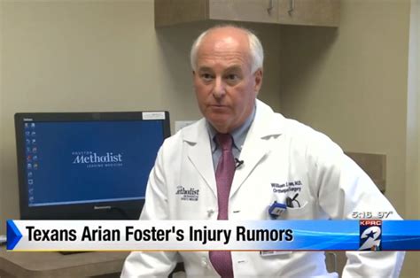 Dr Bryan Discusses Groin Injuries On Kprc 2 News William Jay Bryan Md
