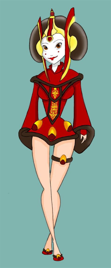 Queen Amidala Pin Up By Nightflames On Deviantart
