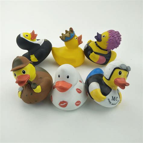 Promotion Item Bath Duck Baby Small Duck Toymulti Color Rubber Toy