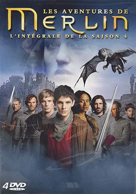 Merlin Saison 4 Italia Dvd Amazones Colin Morgan Bradley