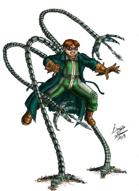 Doctor Octopus Doc Ock By Darkdouglas Superhero Painting Symbiotes Marvel Marvel Comics Art