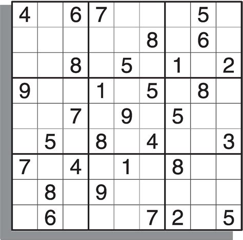 Sudoku Free Printable