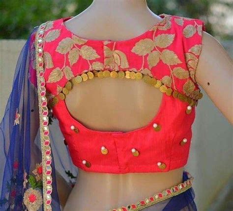 Top 15 Latest Saree Blouse Back Neck Designs With Catalogue In 2021 2022