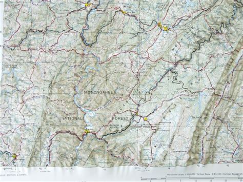 Cumberland Usgs Regional 3d Raised Relief Map Relief Map Three
