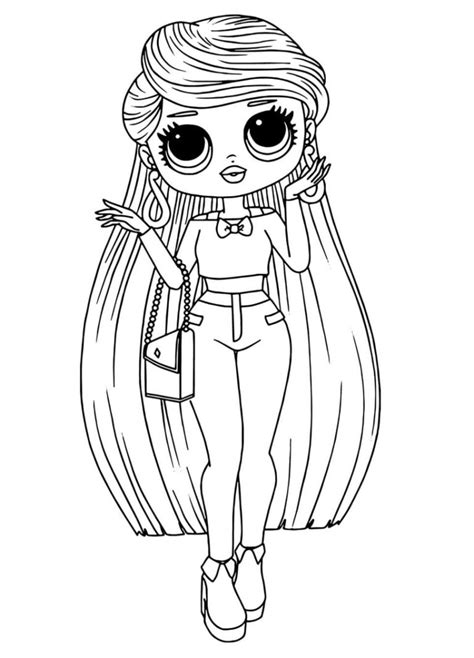 31 Omg Doll Coloring Pages
