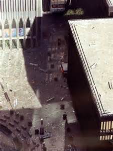 Courtyard Below Wtc On September 11 2001 Abc News