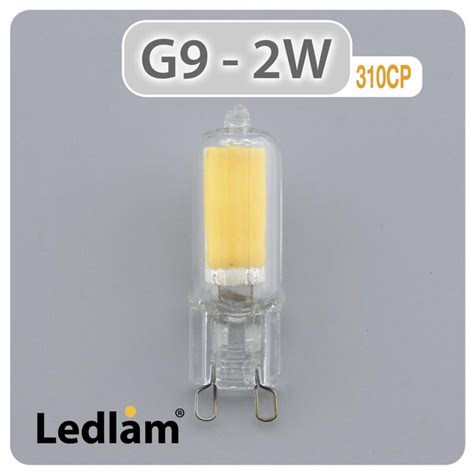 Capsule G9 Led Bulb 2w 310cp Ledlam Lighting