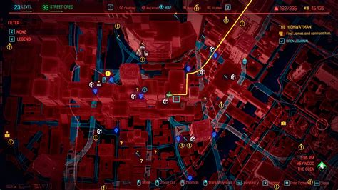 Cyberpunk Afterlife Map