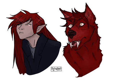 Demon Werewolf Hybrid