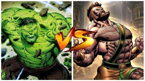 Hercules Vs Hulk Who Would Win In A Fight