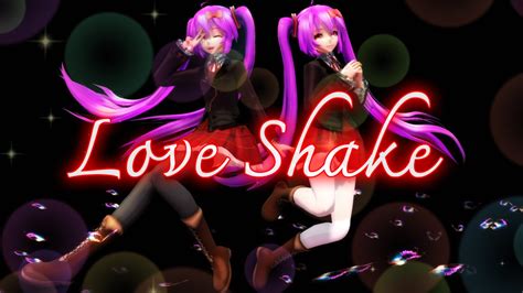 [mmd] Love Shake 【tda Testasoleil Twintail Ver 】 Dl Youtube