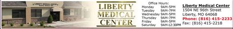 Liberty Medical Center Kansas City Area Doctor