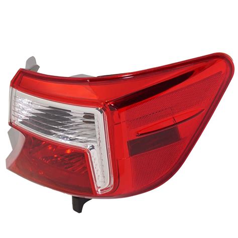 Tail Light Assembly For 2012 2014 Toyota Camry Passenger Side Outer