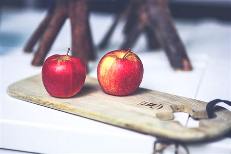 Free Images Apple Board Wood Fruit Food Red Produce Healthy