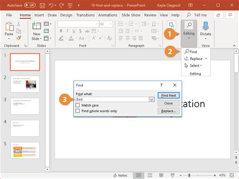 Find And Replace Words In Powerpoint For Windows Riset