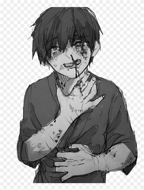 Anime Animeboy Sad Pain Edgy Gore Scary Idk Emo Am Useless Person