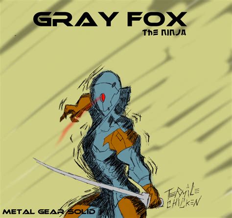 Gray Fox The Ninja Metal Gear Solid By Termilechicken On Deviantart