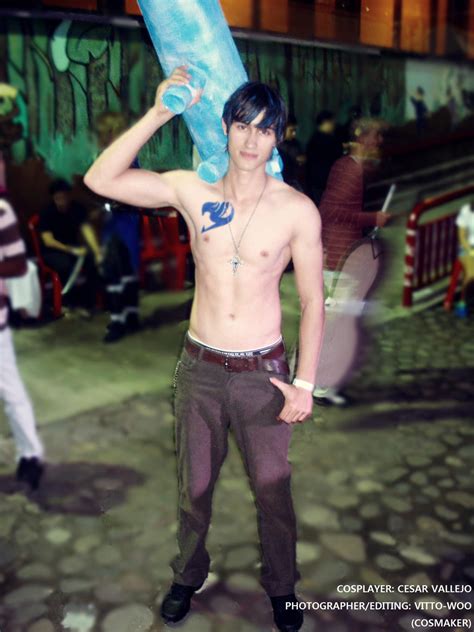 Fairy Tail Gray Shirtless Cosplay By Vitto Woo On Deviantart