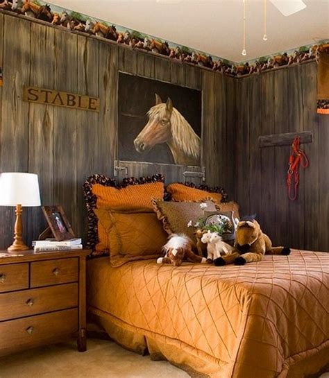 Here are 16 horse decorations that will look great in the bedroom. Great Horse Painted for Contemporary Kids Bedroom Murals ...