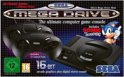 SEGA Mega Drive Mini è ora disponibile con giochi TechnoBlitz it