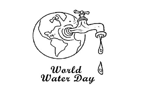 World Water Day Drawing Save Water Drawing Easy Step