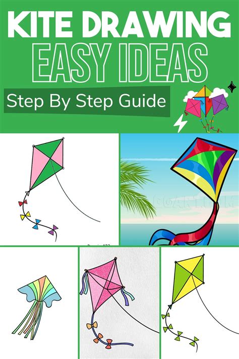 15 Easy Kite Drawing Ideas For Kids Diyncrafty