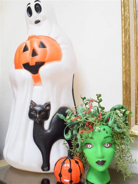 Diy Medusa Head Planter Halloween Decoration Jennifer Perkins Diy