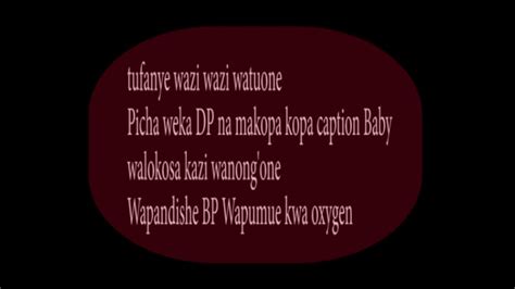 Mbosso Tamu Lyrics Youtube