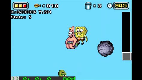 Spongebob Movie Gba Playable Test Level Youtube