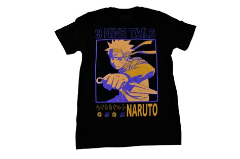 Naruto Youth Boys 9 Nine Tails Unisex T Shirt Teeruto