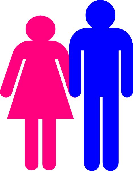 Boy And Girl Stick Figure Together Clip Art At