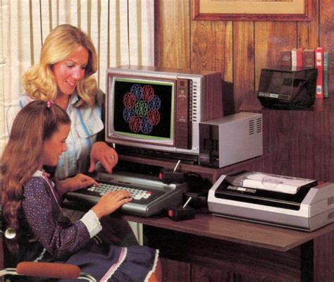 22 fascinating vintage computer ads for families from the 1980s ~ vintage everyday