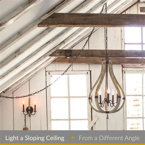 Light A Sloping Ceiling Lighting From A Different Angle The