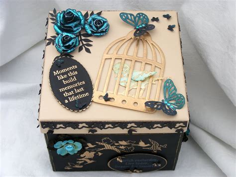 Memory Box Decorating Ideas To Decorate A Box For Her To Fill