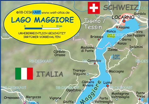 Map Of Lake Como Italy And Switzerland