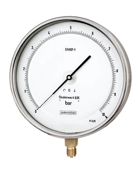 Bourdon Tube Test Gauges Product Detail Armano Messtechnik Gmbh