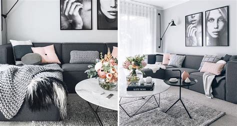 That said, you can never go wrong with a muted base, which is why our grey living room ideas and neutral living rooms are multifunctional spaces, so they need lighting for all the different tasks they need to perform. THS PROJECT | GREY + BLUSH LIVING ROOM DESIGN | The Home ...