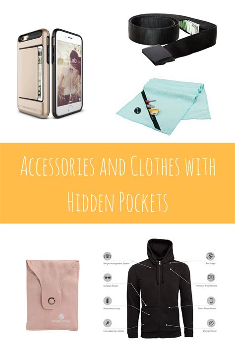 Secret Stash: Accessories and Clothes with Hidden Pockets ...