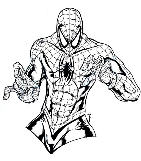 Free Printable Spiderman Coloring Pages For Kids