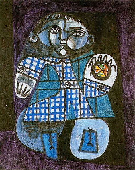 Surrealism Love Claude With A Ball 1948 Pablo Picasso Size 100x81