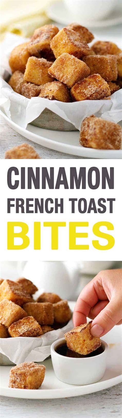 French toast bites are so incredibly easy to make and come together in minutes. Cinnamon French Toast Bites | RecipeTin Eats