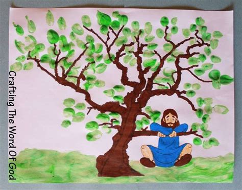 Zacchaeus Bible Crafts Preschool Church Crafts