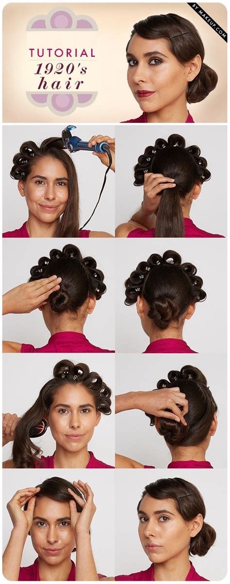 17 1950s hairstyles tutorial website to try vintage hairstyles for long hair diy wedding hair vintage wedding hair. 1920's Inspired Hairstyle Tutorial - AllDayChic