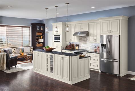 Simply white by benjamin moore. McKinley Collection | Shenandoah Cabinetry