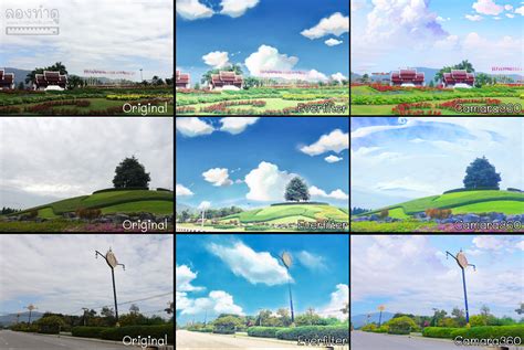 เปลี่ยนท้องฟ้าในภาพถ่ายให้เป็นการ์ตูน - Longtumdoo