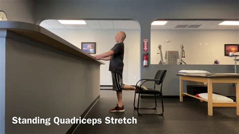 Standing Quadriceps Stretch Youtube