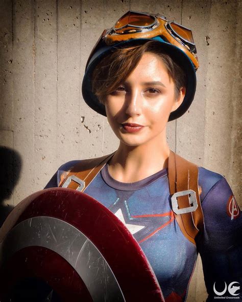 female captain america by isabellacuda on deviantart