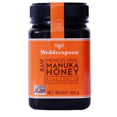 Wedderspoon Premium Raw Manuka Honey Active K Factor Gm