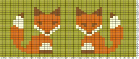 Tricksy Knitter Charts Foxes By Alicia Knitting Charts Intarsia