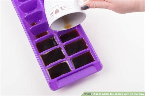 How To Make Ice Cubes With An Ice Tray 10 Steps With